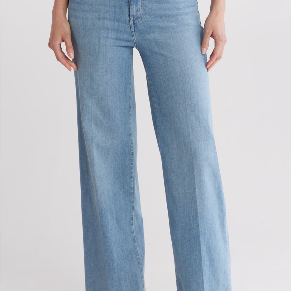 FRAME Le Slim Palazzo High Waist Wide Leg Jeans Sz 27